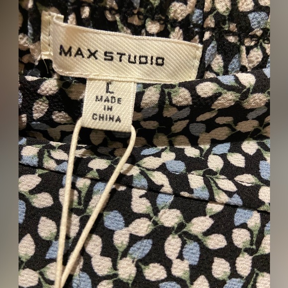 NWT~Beautiful On Trend Crepe Textured Palazzo Pants - Picture 3 of 11